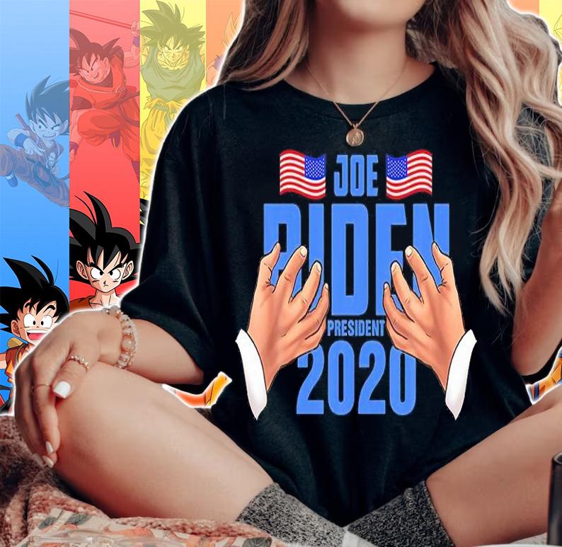 Joe Biden President Hands Shirt Funny Joe Biden 2020 USA Flag T-shirt woman shirt