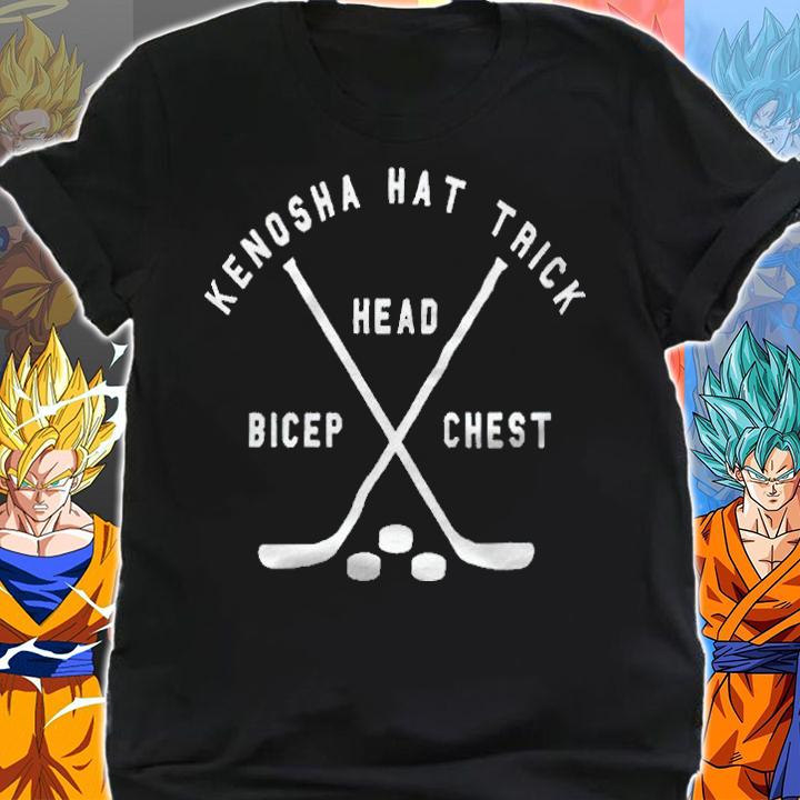 Kenosha hat trick head bicep chest T-shirt shirt