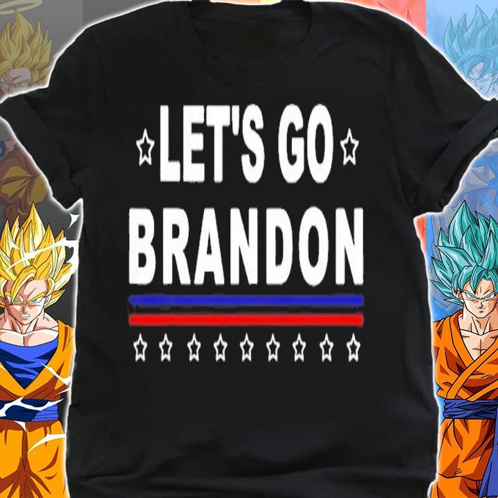 Lets Go Brandon Conservative American Us Flag T-Shirt shirt