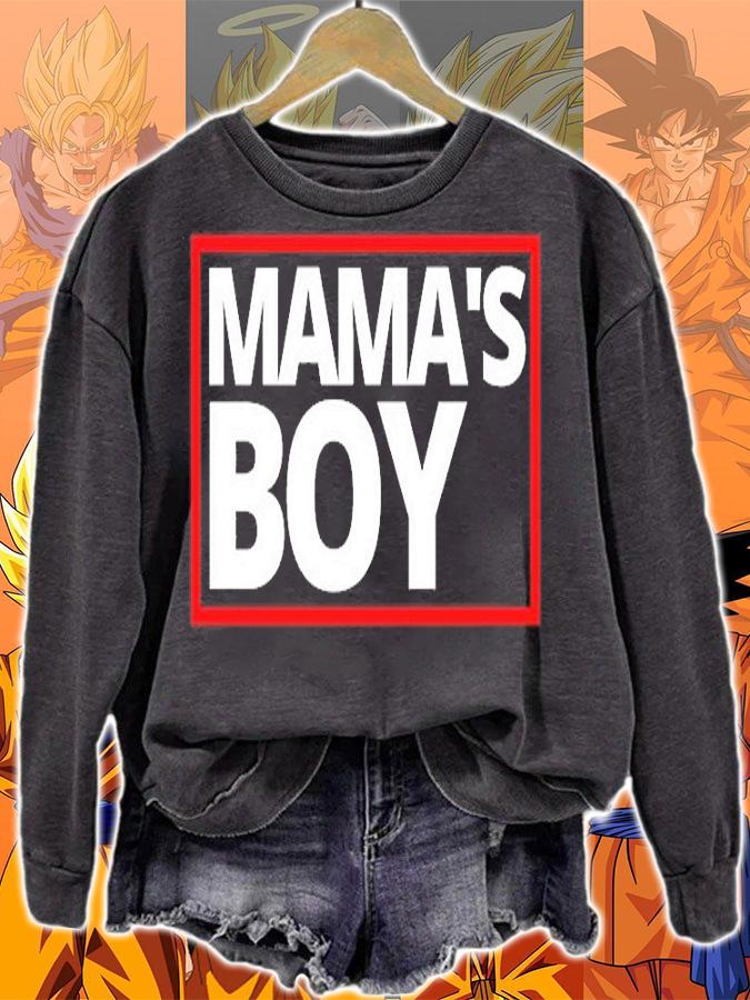 MAMA's Boy (Red & White Stamp) T-Shirt sweatshirt