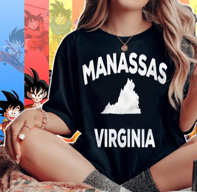 Manassas Virginia City Home Va State Tourist Souvenir Gift Shirt woman shirt