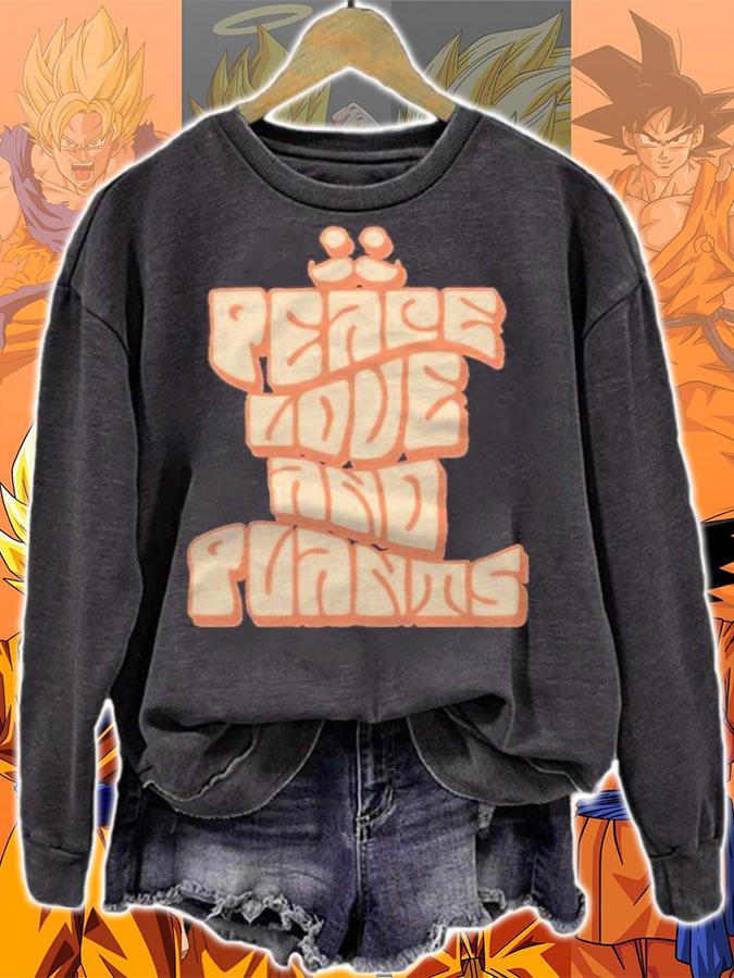 Mumbo Jumbo logo peace love and plants T-shirt sweatshirt