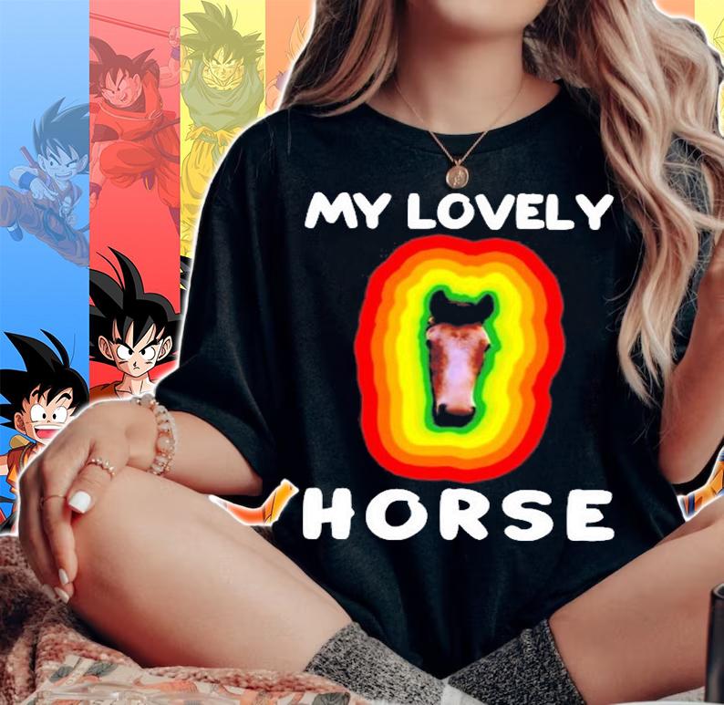 My Lovely Horse T-Shirt woman shirt
