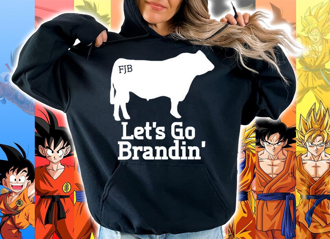 Nice FJB Lets Go Brandin Milk Cow T-Shirt hoodie