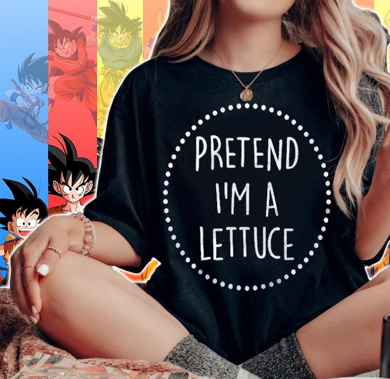 Pretend Im A Lettuce Halloween Costume Shirt woman shirt