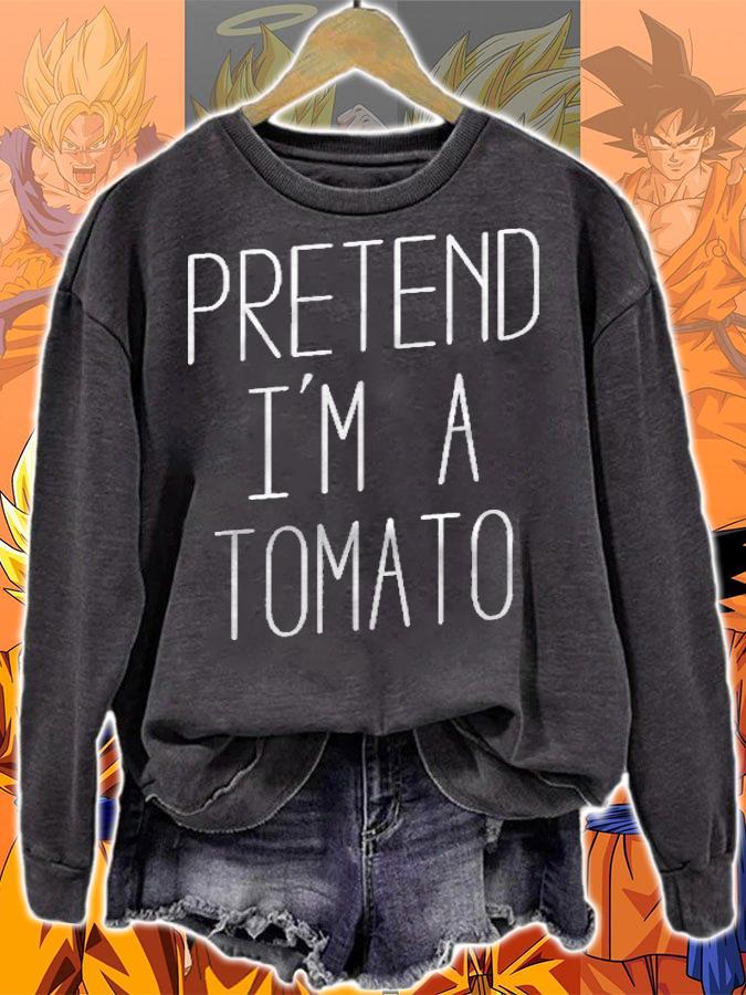Pretend Im A Tomato Halloween Costume Shirt sweatshirt