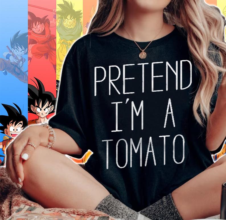 Pretend Im A Tomato Halloween Costume Shirt woman shirt
