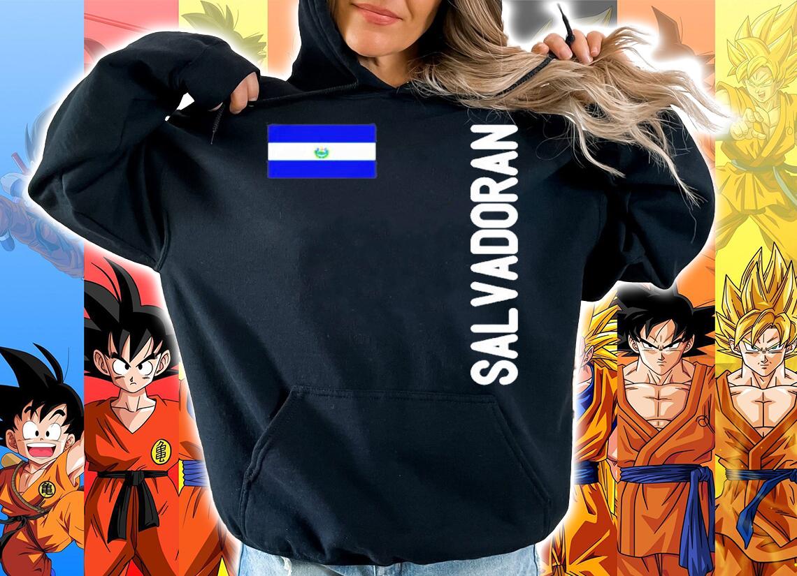 Salvadoran Flag And El Salvador Roots T-Shirt hoodie