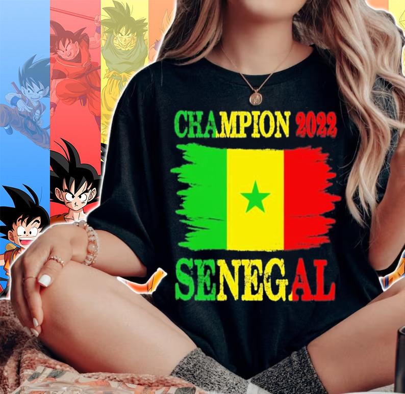 Sinegal World Cup Champion 2022 Shirt woman shirt