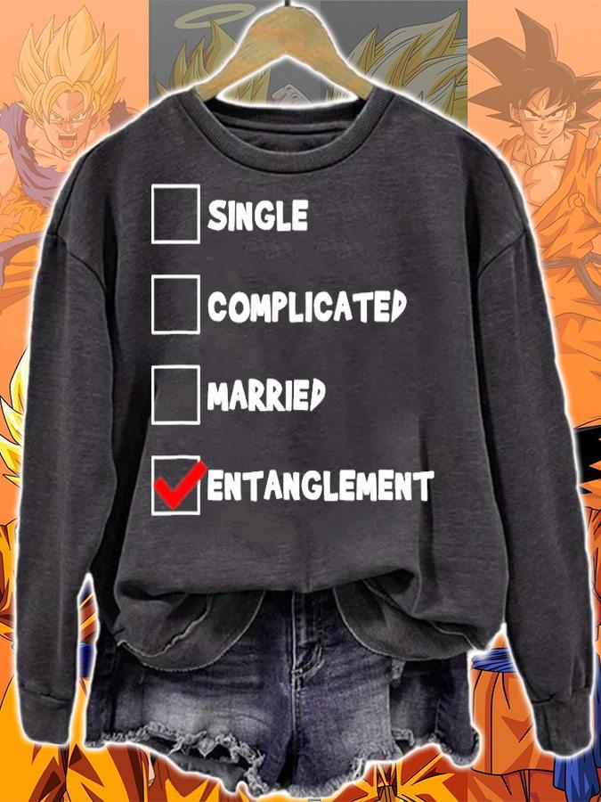 Single, Complicated, Married, or Entanglement T-Shirt sweatshirt