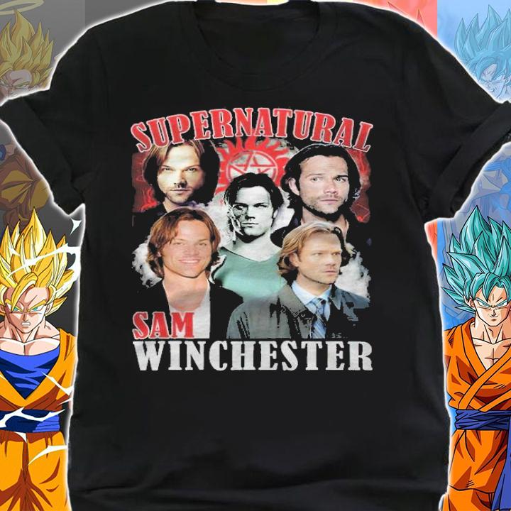 Supernatural TV Series Sam Winchester Vintage t-shirt shirt