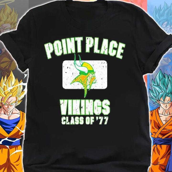 Topher Grace Wearing Point Place Vikings Class Of 77 Shirt shirt