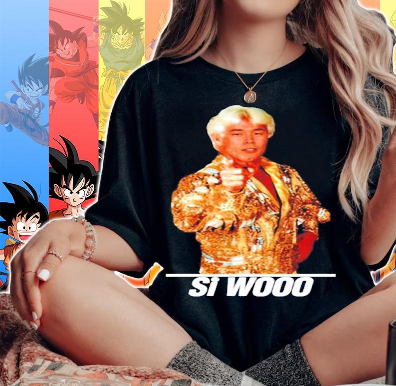 Tour Junkies Si Wooo And Ric Flair Shirt woman shirt