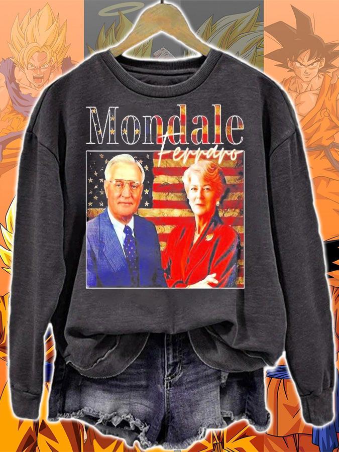 Walter Mondale And Joan Mondale American Flag t-shirt sweatshirt