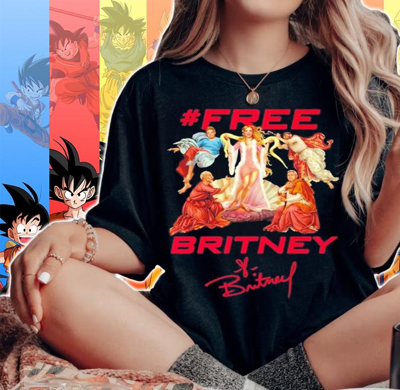 #Free Britney Signature t-shirt woman shirt