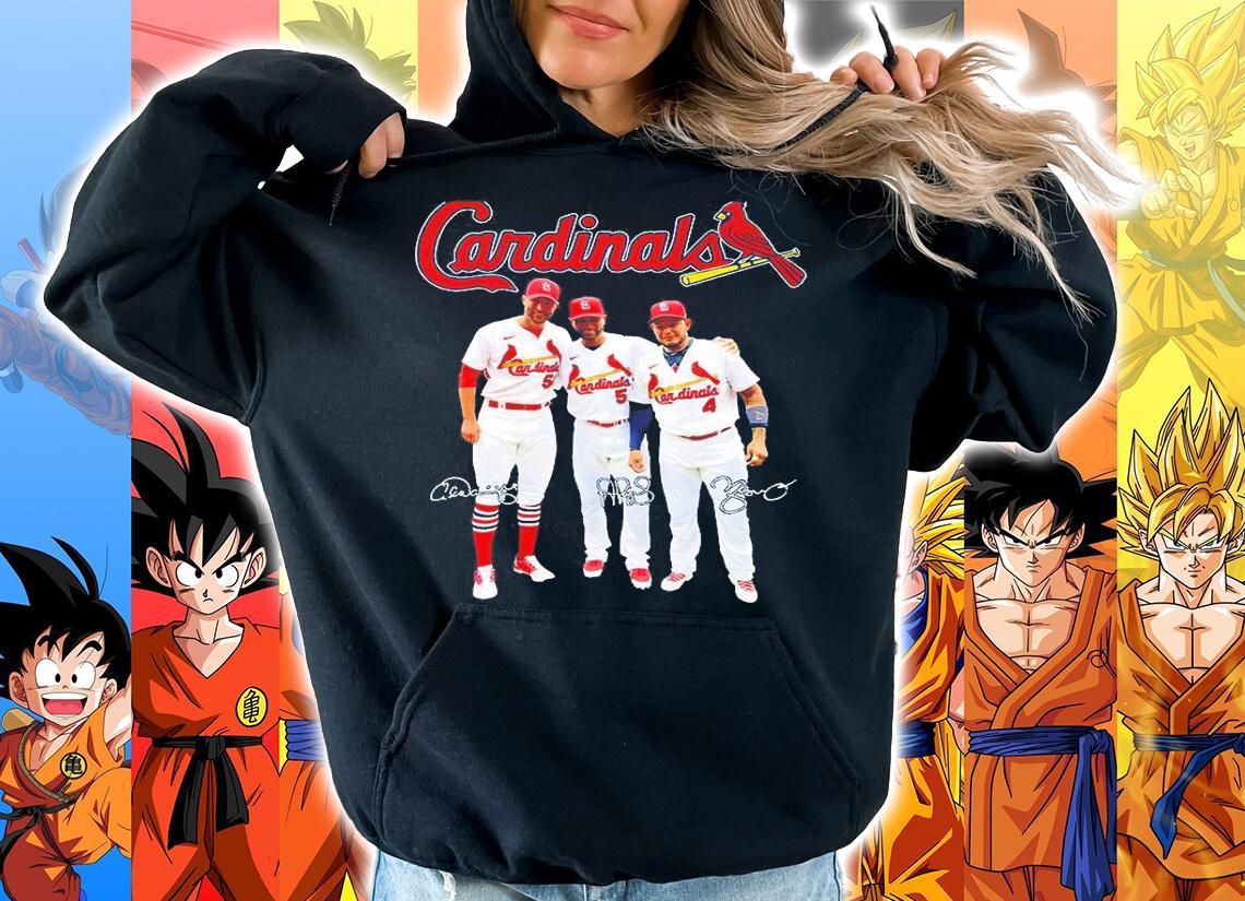 Cardinals Adam Wainwright Albert Pujols And Yadier Molina Signature T-Shirt hoodie