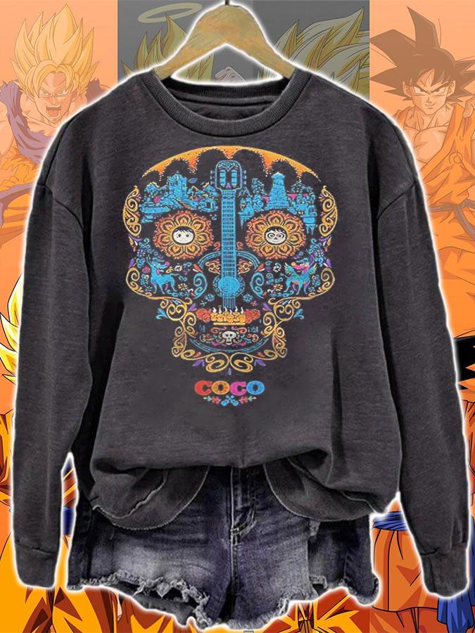 Coco Sugar Skull Land Of The Dead Shirt sweatshirt