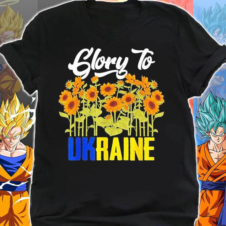 Glory To Ukraine Sunflower Peace Ukraine T-Shirt shirt
