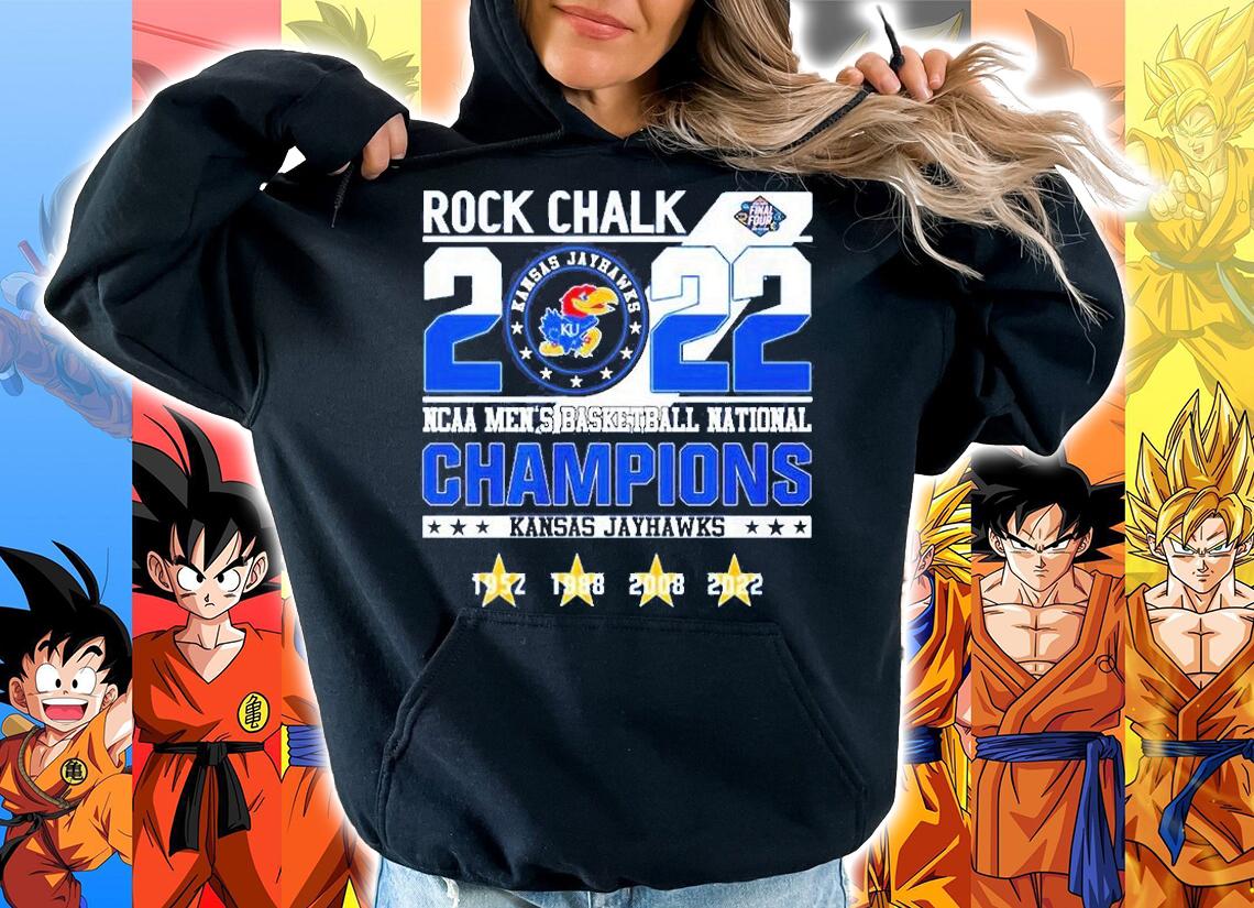 Kansas Jayhawks Champions Nation Championship 2022 T-Shirt hoodie