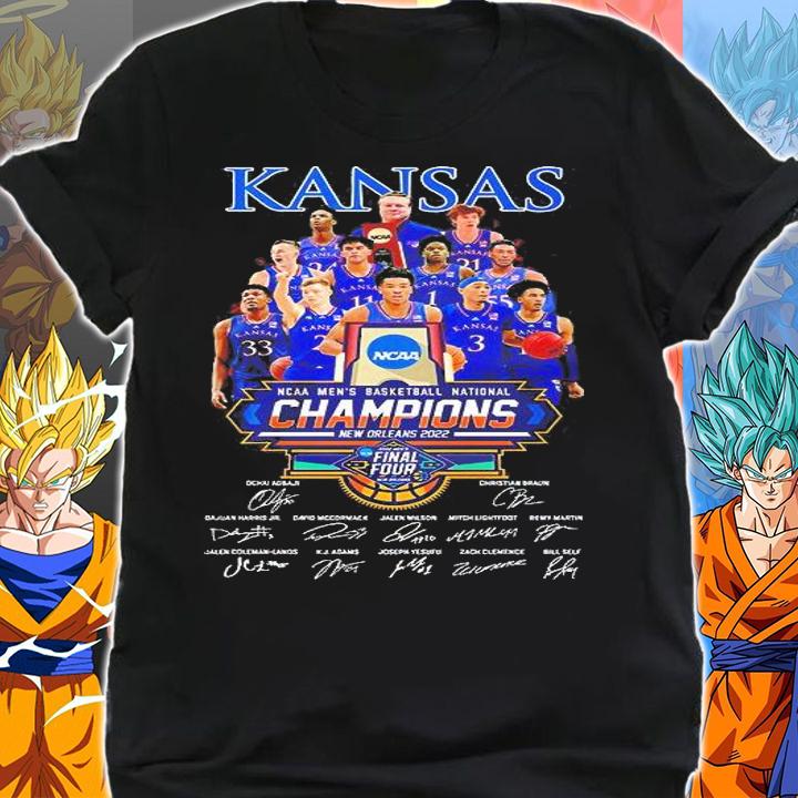 Kansas NCAA Men's Basketball National Champions New Orleans 2022 T-T-Shirt shirt