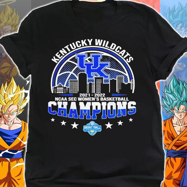 Kentucky Wildcats NCAA SEC Women's Basketball 2021-2022 Champions Shirt shirt