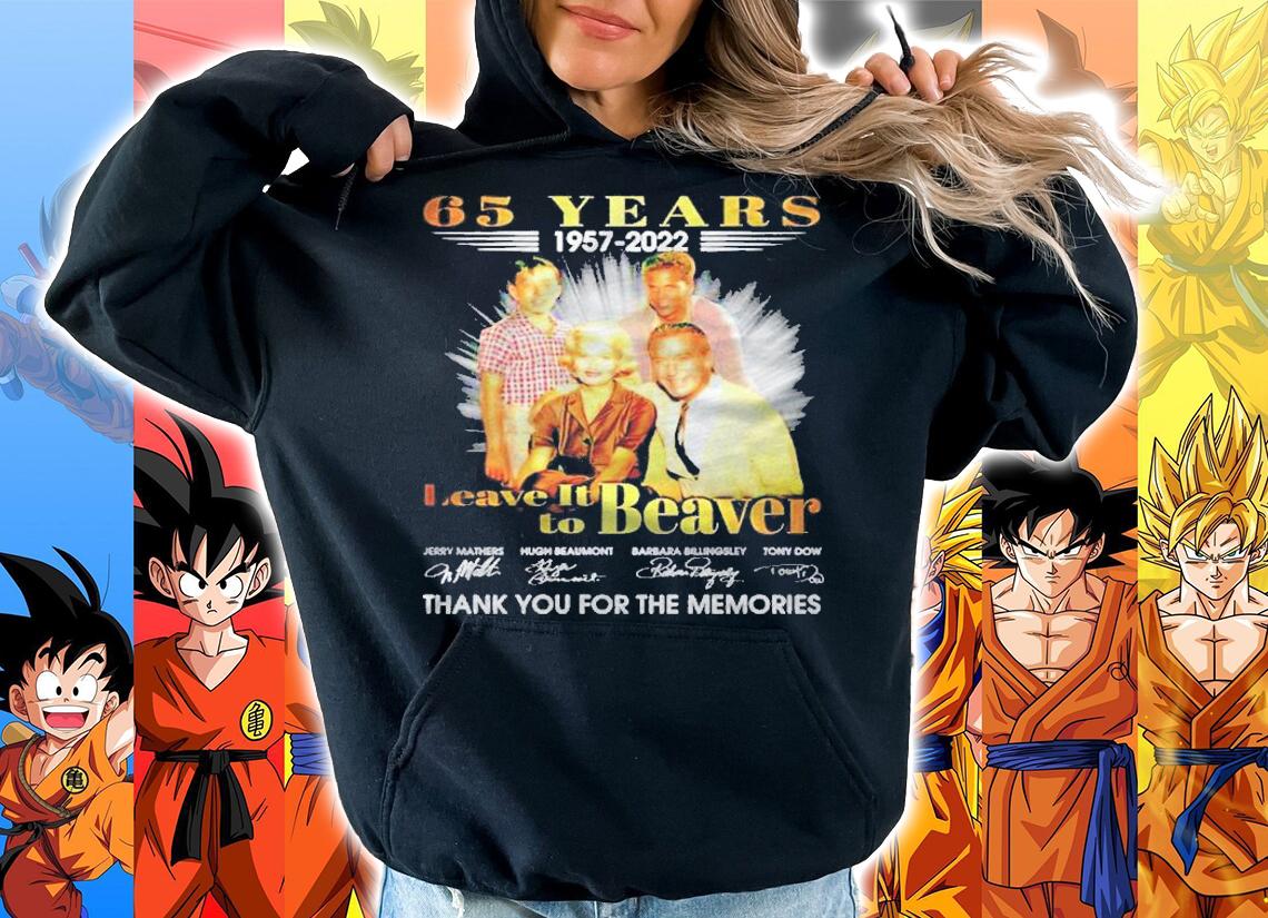 Leave It To Beaver 65 Years Thank You For The Memories Signatures Shirt hoodie
