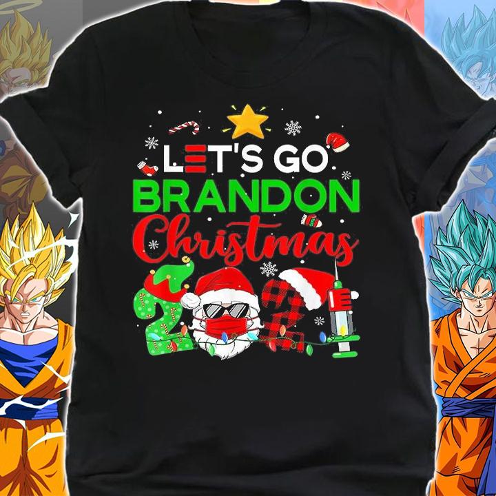 Let's Go Brandon Christmas 2021 Funny Anti Biden Xmas Pajama T-Shirt shirt