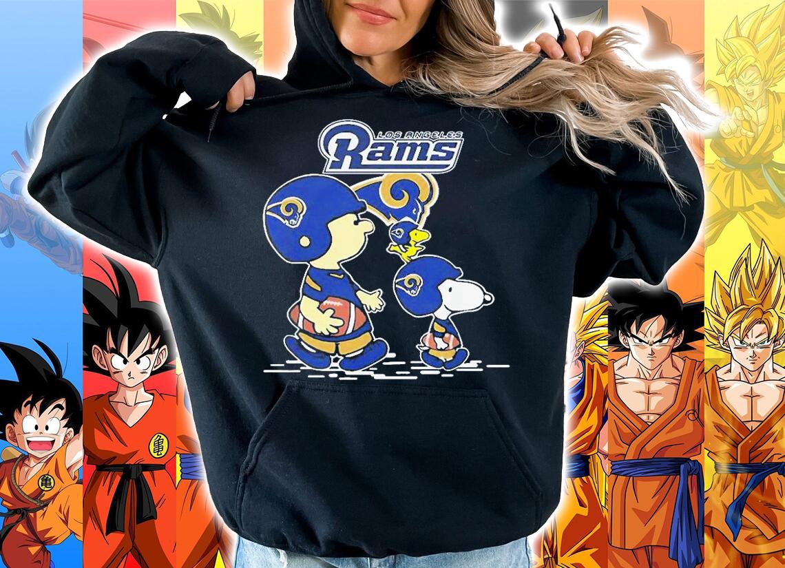 Los Angeles Rams Peanuts Characters T-Shirt hoodie