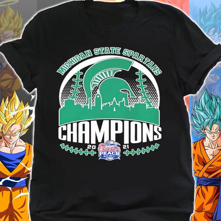 Michigan State Spartans Champions 2021 Chick-Fil-A Peach Bowl Shirt shirt