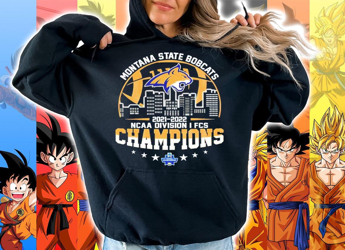 Montana State Bobcats 2021 2022 NCAA Division I Football Championship Subdivision FCS Champions Shirt hoodie
