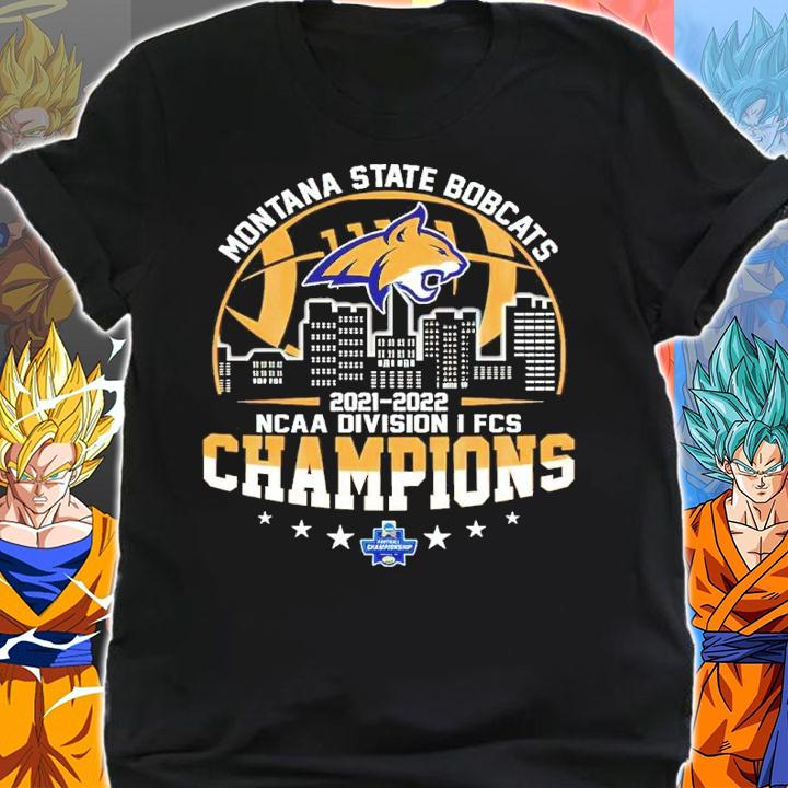 Montana State Bobcats 2021 2022 NCAA Division I Football Championship Subdivision FCS Champions Shirt shirt
