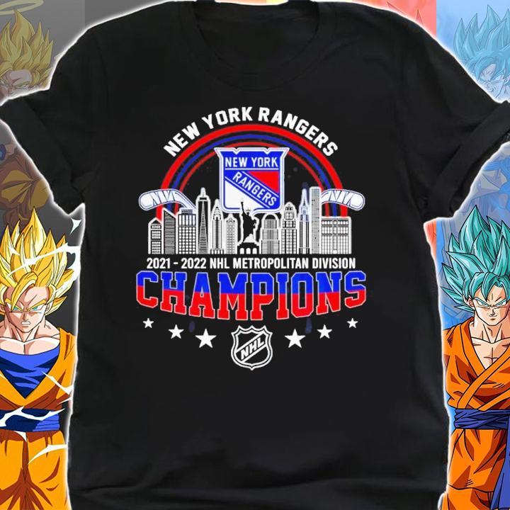 New York Rangers NHL Metropolitan Division Champions 2021-2022 Shirt shirt