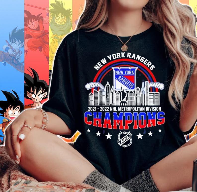 New York Rangers NHL Metropolitan Division Champions 2021-2022 Shirt woman shirt