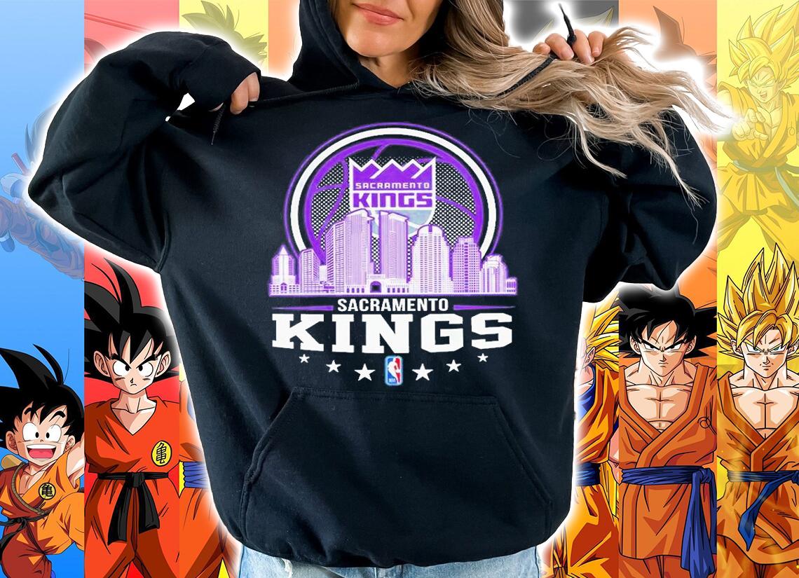 Sacramento Kings NBA City Skyline T-Shirt hoodie