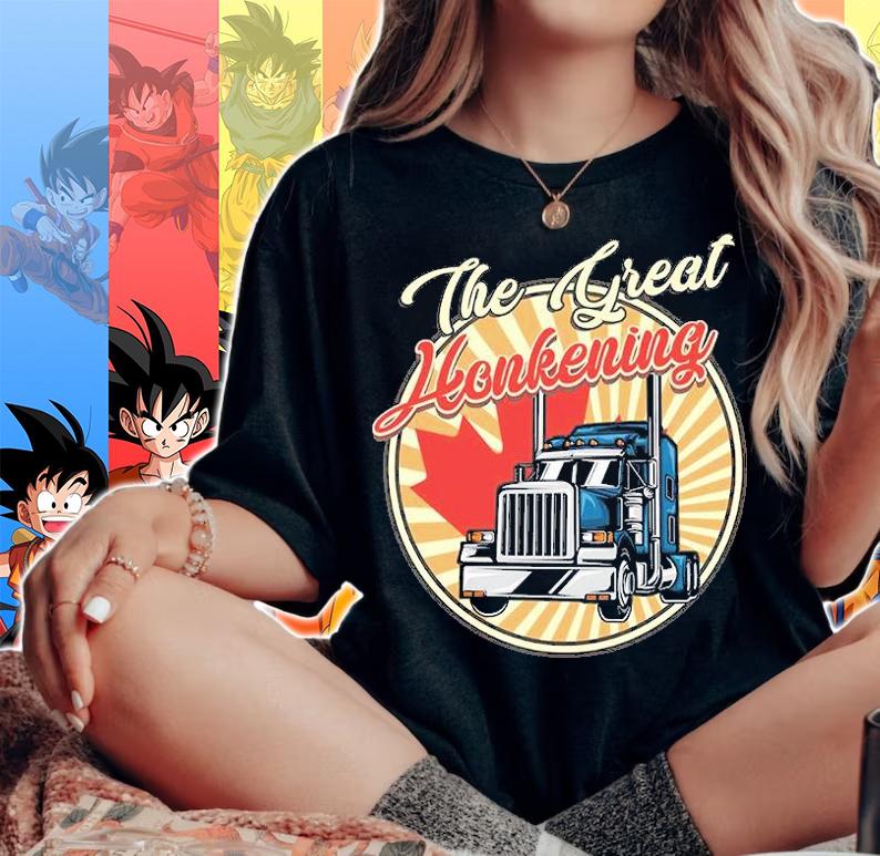 The Great Honkening Vintage Retro T-Shirt woman shirt
