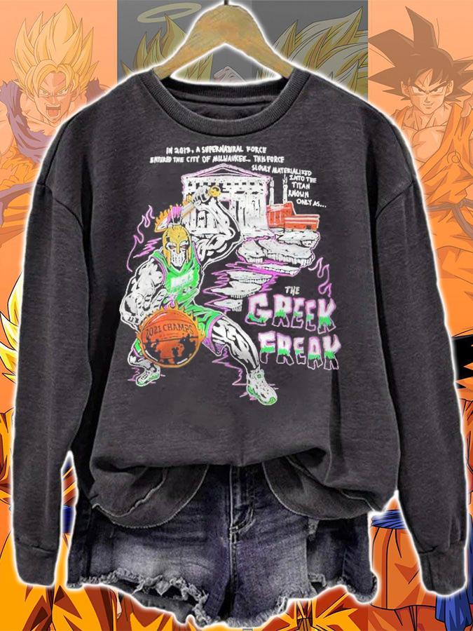 The Greek Freak Milwaukee Bucks Shirt sweatshirt
