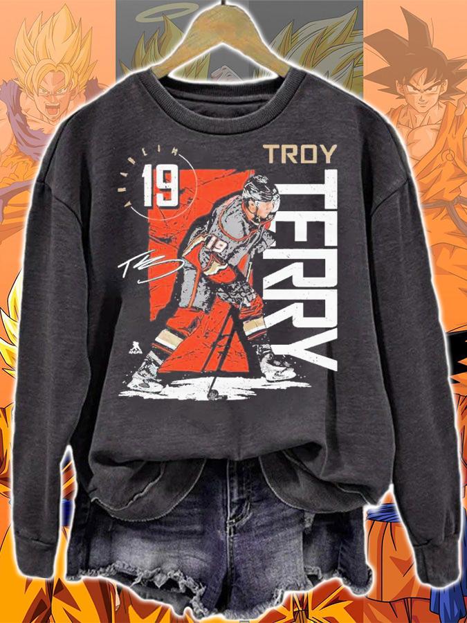 Troy Terry Anaheim Vintage Anaheim Hockey Shirt sweatshirt