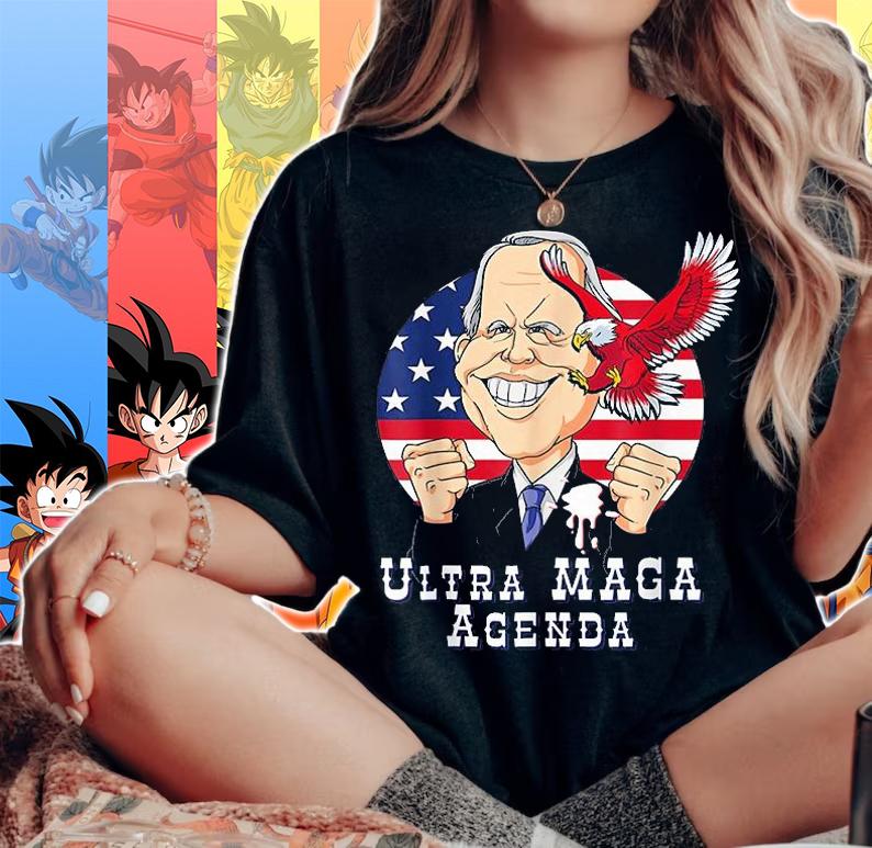 Ultra MAGA And Proud Of It We The People Republican Funny T-Shirt woman shirt