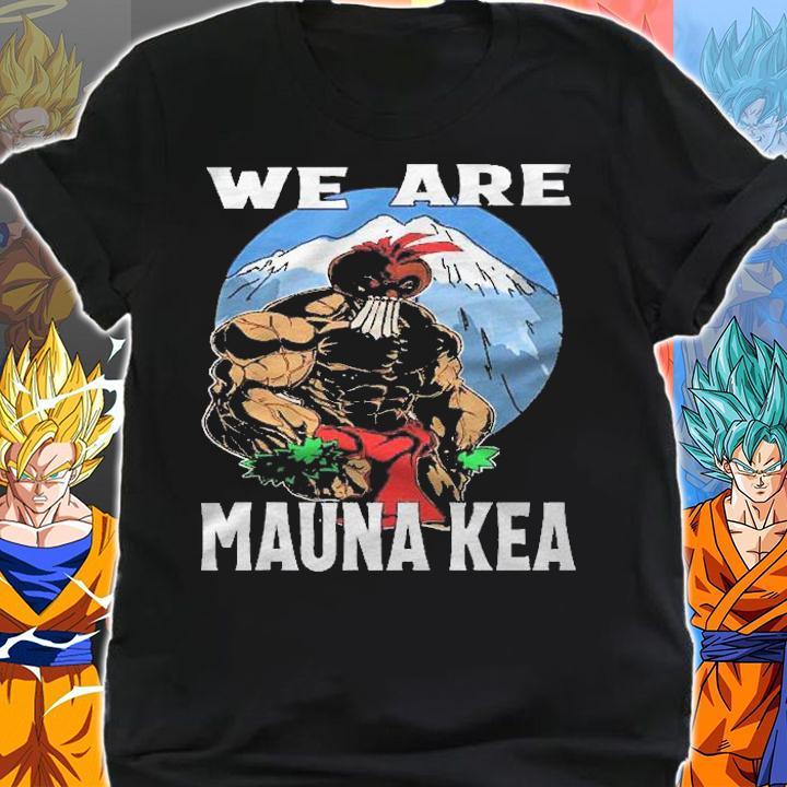 We Are Mauna Kea Hawaii Warrior Protest Rally Shirt shirt