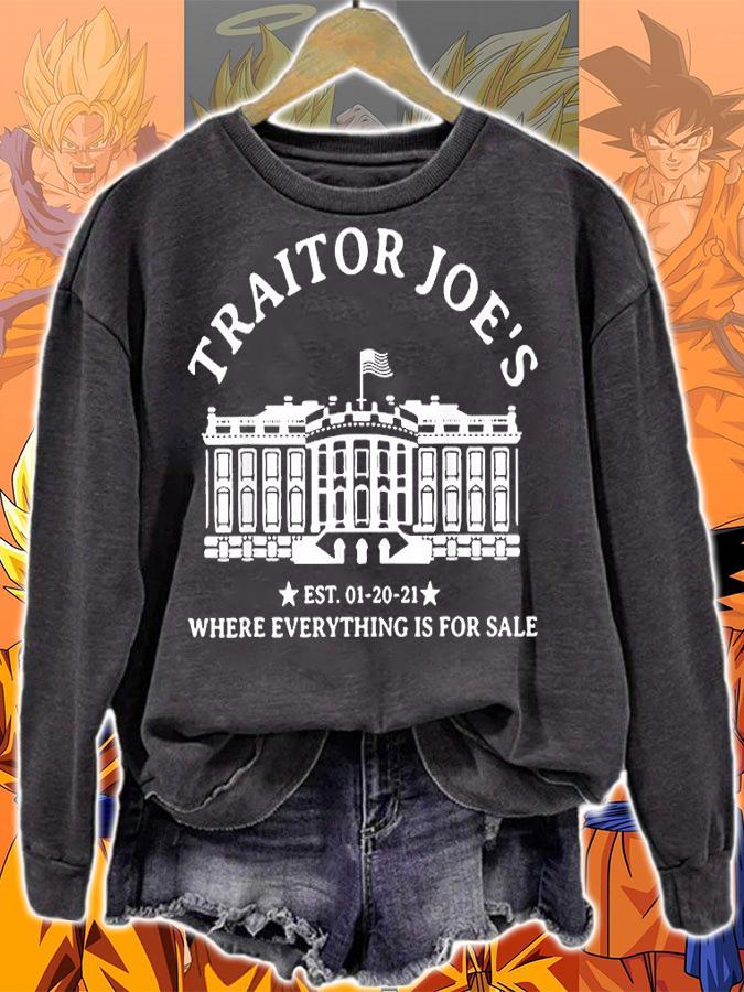 Traitor Joe's EST 01 20 21 Where Everything Is For Sale T-Shirt t-shirt sweatshirt