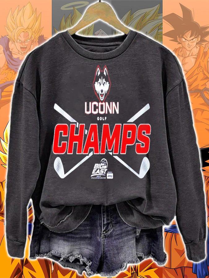 UConn Golf Champs Apparel Men's Golf shirt t-shirt sweatshirt
