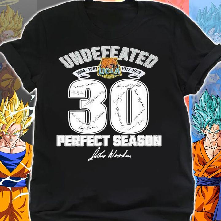 Undefeated 1964 1967 1972 1973 UCLA Bruins 30 perfect season shirt t-shirt shirt