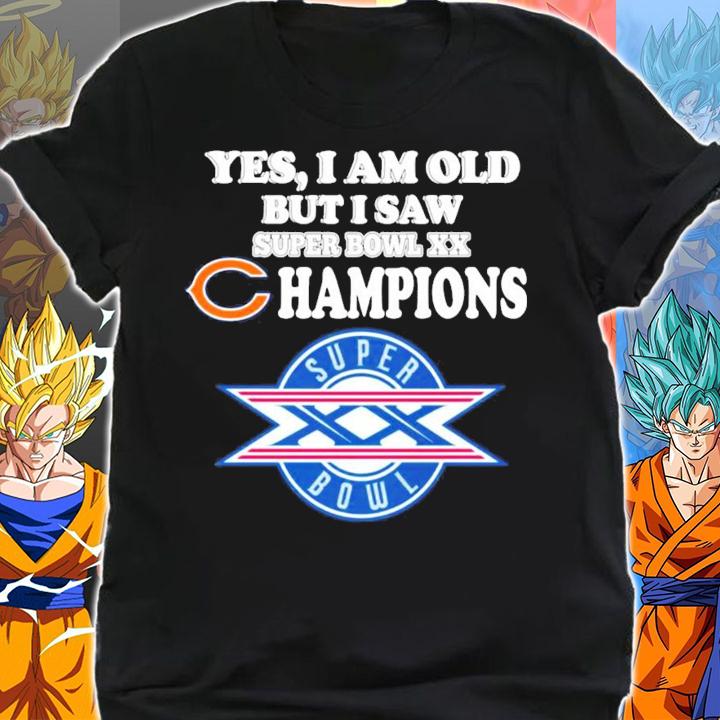 Cincinnati Bengals Yes I am old but I saw Super Bowl XX Champions shirt shirt