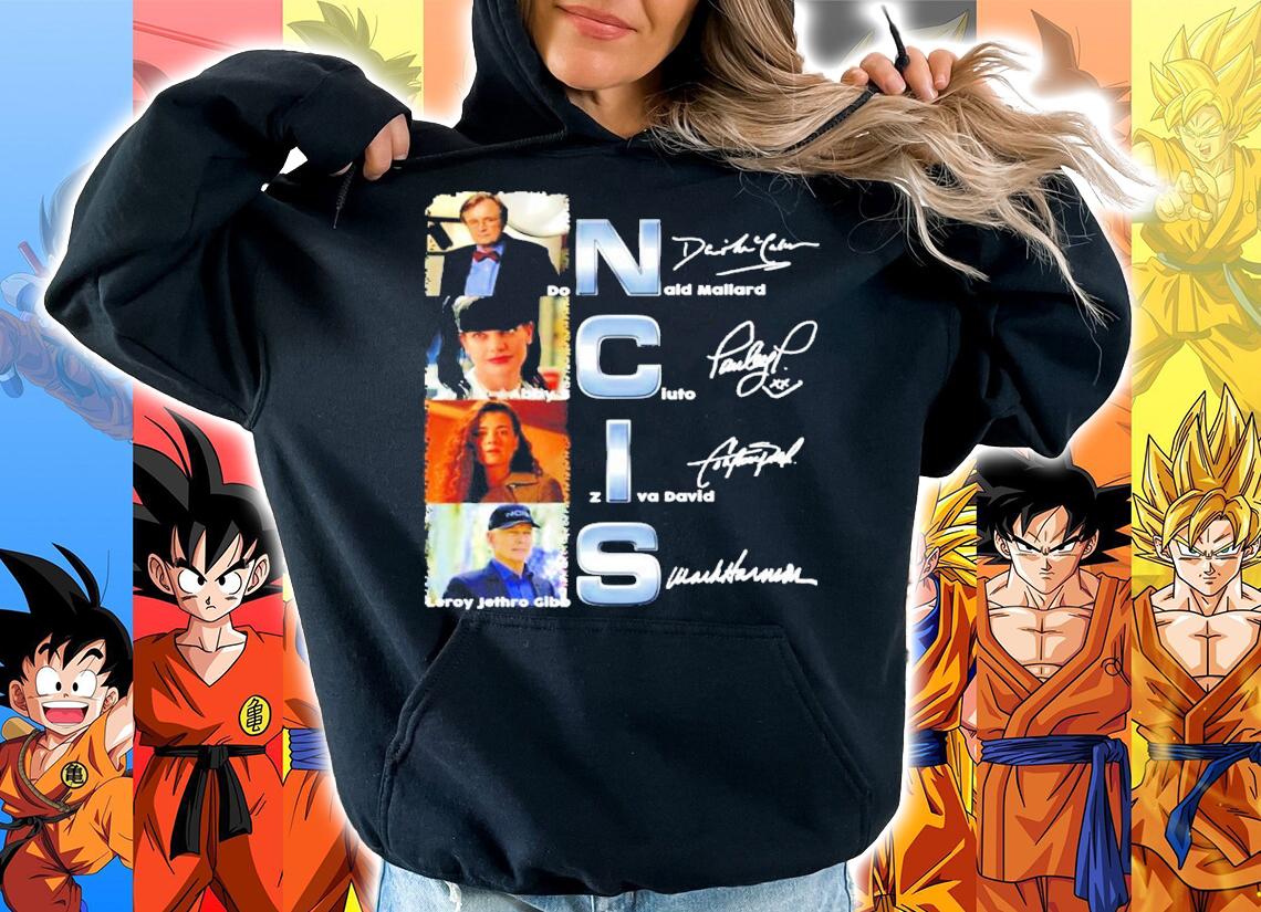 NCIS Donald Mallard Abby Sciuto Ziva David Leroy Jethro Gibbs signature shirt hoodie
