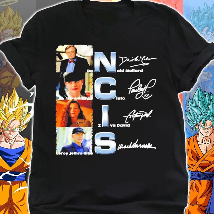 NCIS Donald Mallard Abby Sciuto Ziva David Leroy Jethro Gibbs signature shirt shirt
