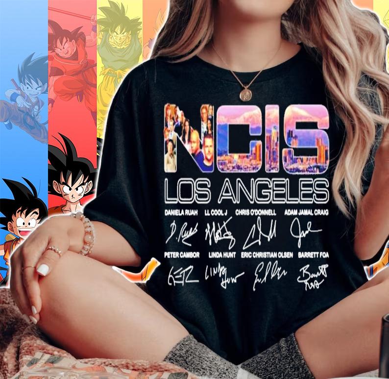 NCIS Los Angeles city signature shirt woman shirt
