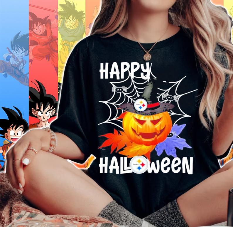 Pittsburgh Steelers happy Halloween shirt woman shirt