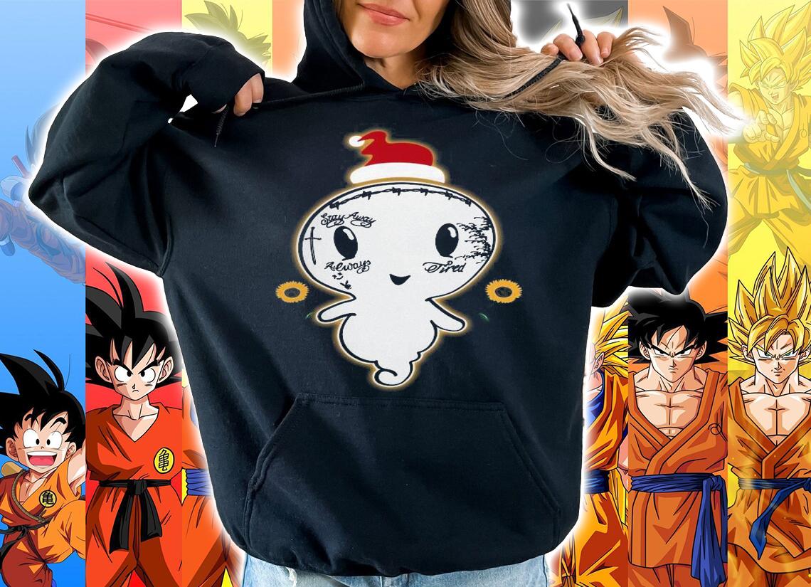 Post Malone Ghost Boo Sunflower Santa Christmas t-shirt hoodie
