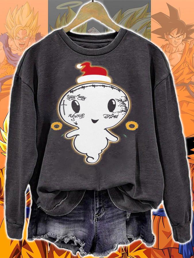 Post Malone Ghost Boo Sunflower Santa Christmas t-shirt sweatshirt