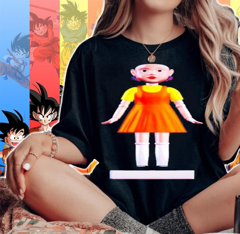 067 Doll Squid Game shirt woman shirt